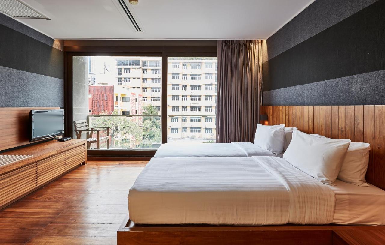 Luxx Langsuan Hotel - Sha Plus Bangkok Exteriör bild