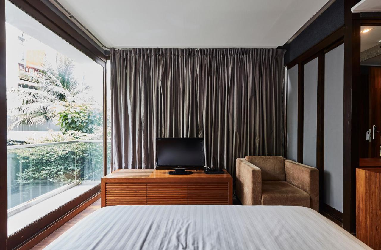 Luxx Langsuan Hotel - Sha Plus Bangkok Exteriör bild