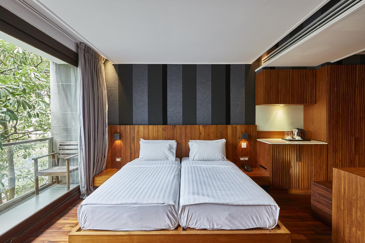 Luxx Langsuan Hotel - Sha Plus Bangkok Exteriör bild